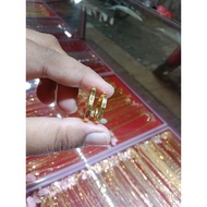 Ring color combination engravedRing, 375 (8k) gold