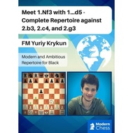 PREMIUM CHESS VIDEO | Modern Chess Meet 1.Nf3 with 1...d5 - Complete Repertoire against 2.b3, 2.c4, 