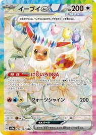 Eevee EX 223+224/197 SAR (ptcg)
