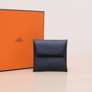 HERMES Bolide保齡球Mini1975牛仔藍EC皮C刻銀扣肩背包