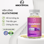 Viên uống Glutathione Bbeeaauu 120 viên chăm sóc sức khỏe da hỗ trợ hệ miễn dịch và thải độc gan