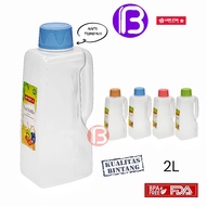 Lion Star BPA FREE 2 Liter Cool Bottle Plastic Drinking Water Bottle F-1