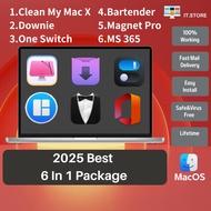 MacOS 2026 Best 6 in 1 package / M1/M2/M3/M4/M5 Chip and Intel Chip. Full Version