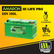 [Installation Provided] Amaron Hi Life Pro DIN100L Car Battery Bateri Kereta