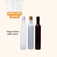 Bottle Plastic juice Botol jamu honey jus halia hdpe food grade 250ml 300ml 380ml 500ml