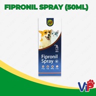 Fipronil Spray For Pets 50ml Trusted Formula For Dogs Cats Skin Coat Support