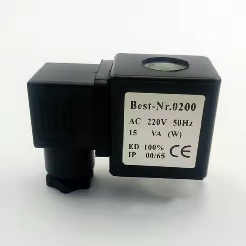 Solenoid Valve Coil High-Quality Solenoid Valve Copper Coil 12vdc 24vdc Ac24v 36v 110v 220v 380v Inn