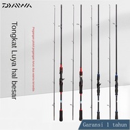 Daiwa 2-section 1.65M-2.7M Portable Travel Fishing Rod Casting Fishing Rod/Rod Fishing Rod Swivel Carbon Rod Very Light Body Fishing Lure Rod Spinning/Casting M power DAIWA