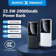 CCC 3C Fast Charging Azeada Remax 20000 Mah 10000 Mah Power Bank Powerbank