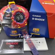 G-Shock FC Barcelona Matchday Collaboration Model G-SQUAD GBD-100 SERIES GBD-100BAR-4
