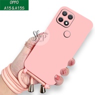 Softcase tali sling Oppo A15 Oppo A15S A35 Case Oppo A15S Case Oppo A15 Case Oppo A35 Case Oppo A15 