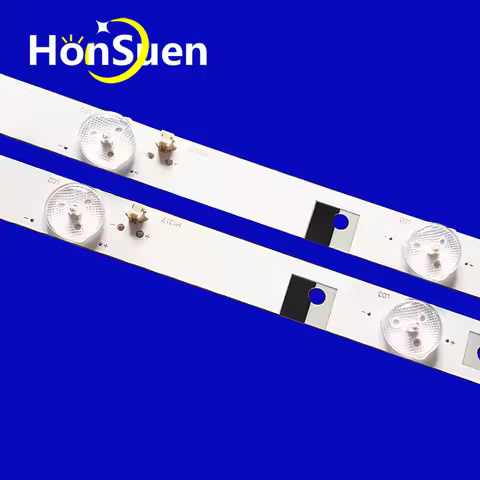 2PCS LED Backlight strip for Sansui Smx32d7