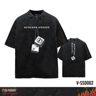 7th Street เสื้อฟอกวินเทจ คอฟิต แบบโอเวอไซส์ (Vintage Oversize) รุ่น V-SSD002