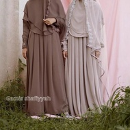 Set Akad By Hijab Alila Gamis Walimahan Gaun Nikah Gaun Pengantin
