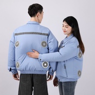 Air Conditioning Clothing with Fan Cooling Fan Clothes Men Plus Size Men's Clothing Jacket Fan Cloth