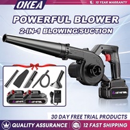 OKEA Powerful Blower Electric Cordless Rechargeable Blower Vacuum Multifunctional Portable
