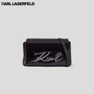 Karl Lagerfeld - K/SIGNATURE SOFT SHOULDER BAG กระเป๋าสะพายข้าง