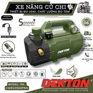 Dekton DK-CWR2350XPRO 2350W mini car washer, anti-shock switch, maximum pressure 150bar