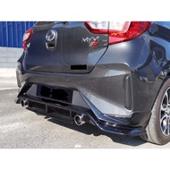 Perodua Myvi 2022 V1 V2 V3 Rear Lip Rear Diffuser