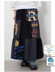 26 春季 RC  🌸甜美印字印花圖案半身長裙🌸