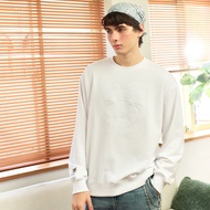 CACO-Xiaobai Three-Dimensional Embroidery University T-Male [K1SC011]