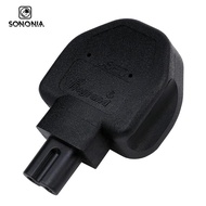 [SONONIA] UK Standard Male to IEC 320 C7 Female Power Plug Adapter Stable Transmission