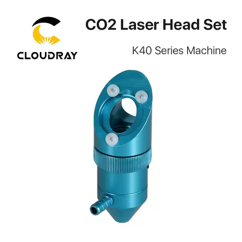 Cloudray CO2 Laser Head for K40 Series Laser Engraving Cutiing Machine Lens Dia 15/18mm Focal Length