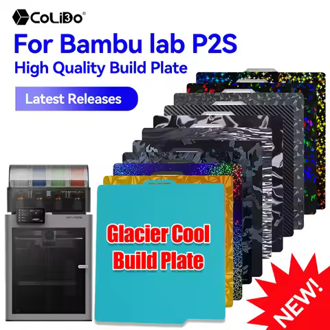 PEI For bambulab p2s Spring Steel Sheet Double Sided Printing for bambulab a1 Cool Plate X1 X1C P1P 