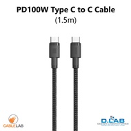 PD100W Type C To C 5A Cable 1.5m TB1306HT99 WC77