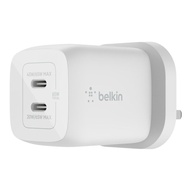 Belkin BoostCharge Pro 雙 USB-C® GaN PPS 65W 快速家用式充電器 #Belkin