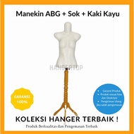 ABG MANNEQUIN STATUE + SHOCK + WOODEN LEGS / BENING AND BUTEK STRAIGHT/ MANNEQUIN GIRL STATUE