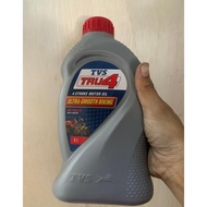 Oli Mesin 1 L TVS NEO ROCKZ KING PENUMPANG TVS TRU4 4 Stroke Motor Oil Baik untuk TVS NEO ROCKZ KING