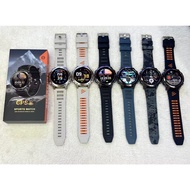HT37 smart watch  For Men Waterproof Diving And Swimming Watch Outdoor Sports AMOLED SmartWatch Blue