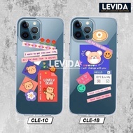 Google Pixel 9A Google Pixel 5 4G Google Pixel 4A 4G Softcase Clear Image Case Character Cle01 Cle02