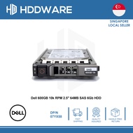 DELL 600GB 10K 6G SAS 2.5 512n HDD // 7YX58// 07YX58 // ST600MM0006 // 9WG066-150