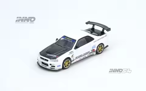 INNO 1:64 R34 TOP SECRET Die-Cast Car Model Miniature Gifts