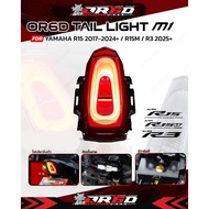 OR6D Tail Light M.1 Style Comes With Built-In Turn Signal. Plug For YAMAHA R15 2017-2022+/R15M