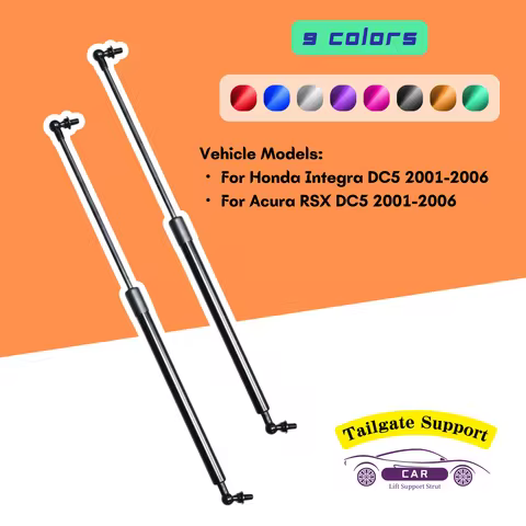 Tailgate Support For Honda Integra DC5 Acura RSX 2001-2006 Rear Liftgate Hatch Struts Lift Supports 