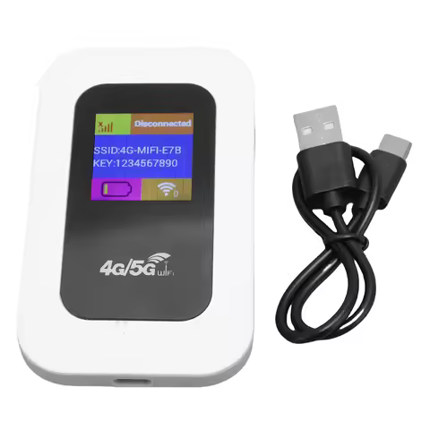 4G WiFi Mobile Hotspot Router Device 300Mbps High Speed 4G Pocket Wireless Network Device for Travel