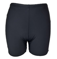 【女士泳衣】平腳短泳褲【顏色：黑丨尺寸：S碼】