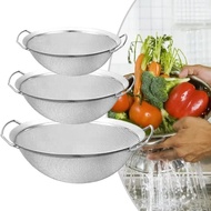 Sifter Cup Stainless Steel Strainer Rice Rinsing Stainless Steel Colander Stainless Steel Colander V