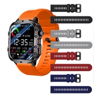 H11 Smart Watch Strap Silicone Band For H11 Smart Watch Screen Protector Film Wristband Men Women Ac
