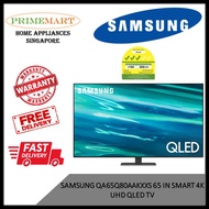 SAMSUNG QA65Q80AAKXXS 65 IN 4K ULTRA HD SMART QLED TV * 3 YEARS LOCAL WARRANTY