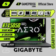 Gigabyte AERO X16 Laptop — AI Creator Hub — RTX 5050 - 16" FHD+ 165Hz - Ryzen AI 7 - 16GB - 1TB SSD