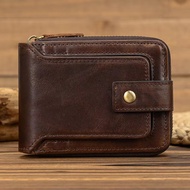 Genuine Leather Wallet - Men's/Women's Card Wallet - Genuine Leather Coin Purse