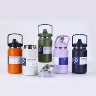 2800/4000ml Large Capacity Water Bottle 304 Stainless Steel Thermos Cup Outdoor Water Cup Portable P