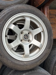 ล้อแม็กเปล่า TE ขอบ15 4รู100 ราคาต่อวง