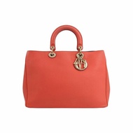 Dior Diorissimo 大號 牛皮 純色 Dior 字母 吊飾 手提包