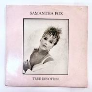Samantha Fox True Devotion 7 Inch Vinyl UK 1987 Jive FOXY 8 Tested 45 RPM Pop Single