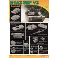 Abrams Tank M1A2 SEP V2 Scale 1:72 Mokit Dragon
